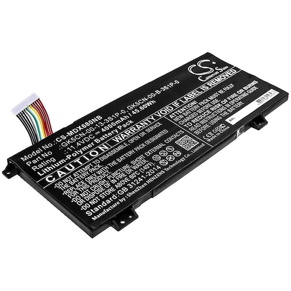Bsc Preferred Medion Erazer X6805 Erazer X6805-MD61085 X6807 Laptop and Notebook Replacement Battery CS-MDX680NB.3 - main